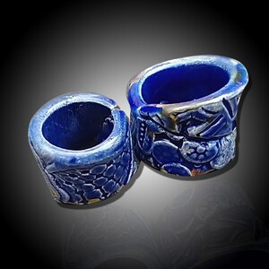 One-of-a-kind ceramic ring