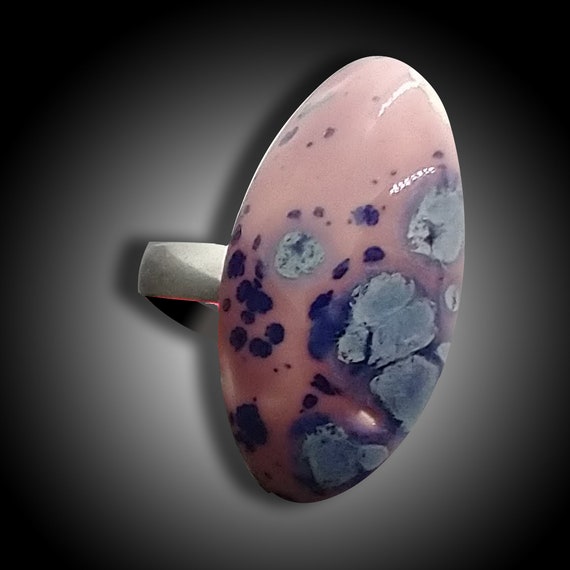 One-of-a-kind ceramic ring