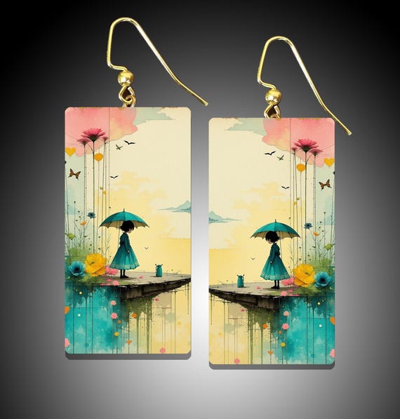 LIMITED The Gift polymer clay earrings