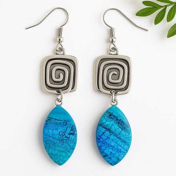 One-of-a-Kind Handmade Polymer Clay Earrings