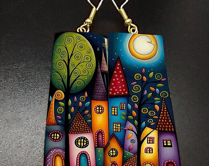LIMITED SERIES Fairy tales polymer clay earrings