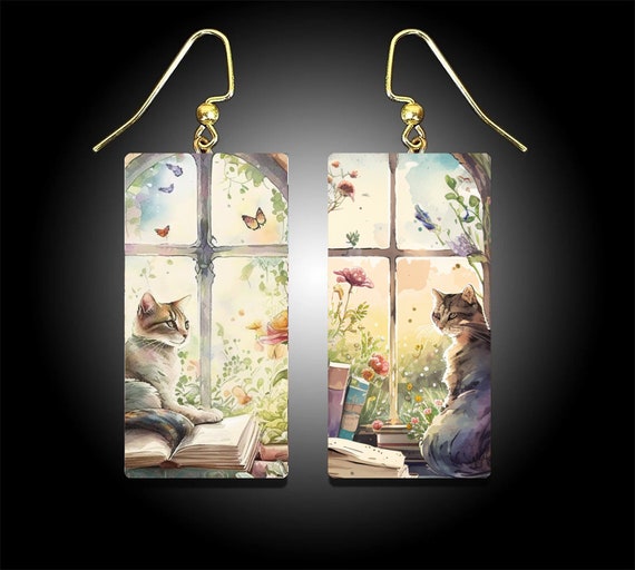 LIMITED SERIES Fairy tales polymer clay earrings
