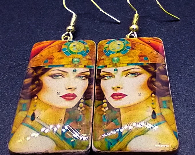 Ready to ship OOAK  art earrings