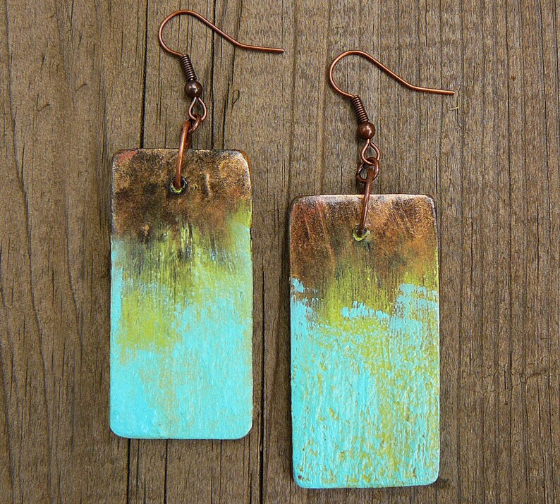 Mixed Media and Polymer Clay Earrings Etsy UK