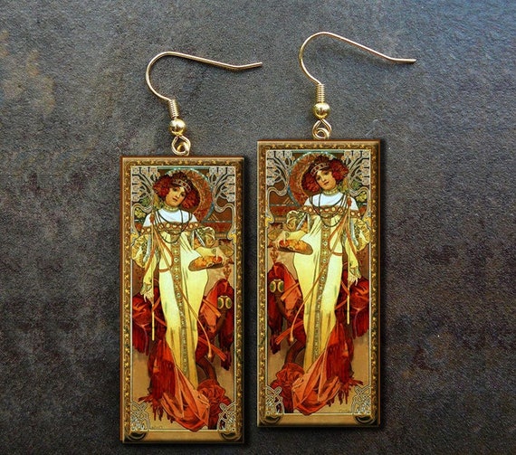 Autumn earrings
