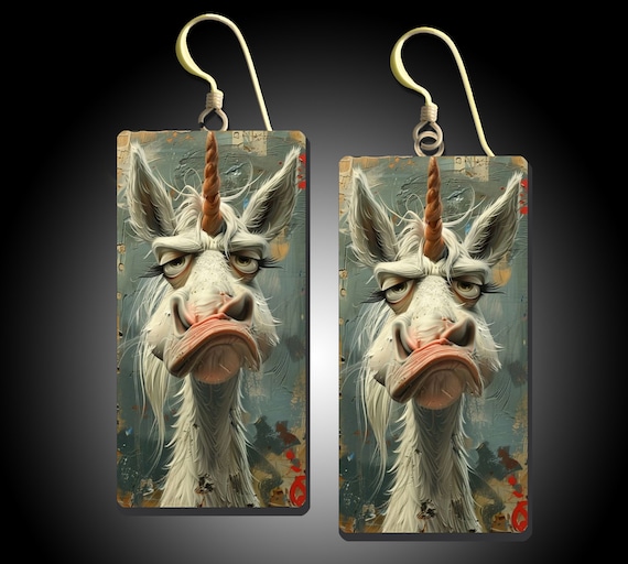 LIMITED SERIES Whimsical and funny polymer clay earrings