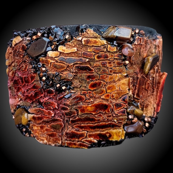 One-of-a-kind organic cuff