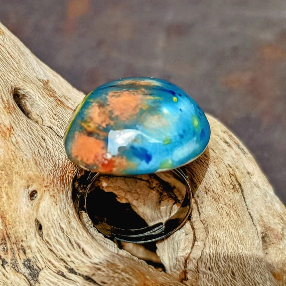 Handmade Ceramic Rings – Sculptural Glazed Jewelry | Sold Individually or as a Set