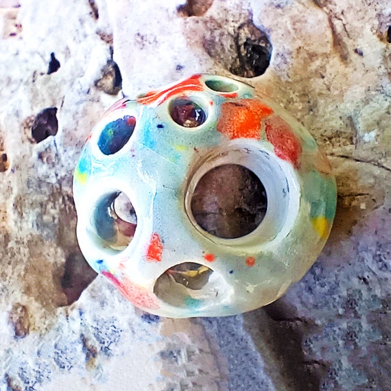 One-of-a-kind ceramic ring
