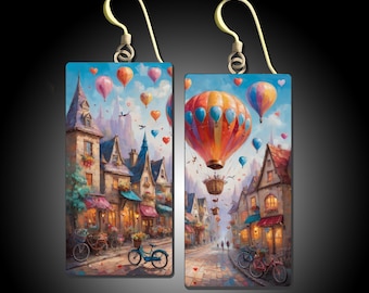 LIMITED SERIES Fairy tales polymer clay earrings