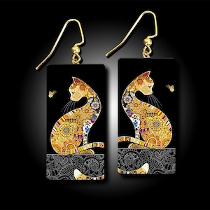 LIMITED Art polymer clay earrings