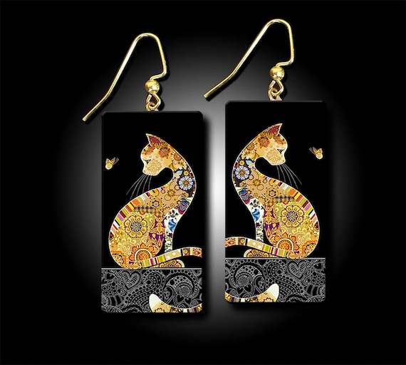 LIMITED Art polymer clay earrings