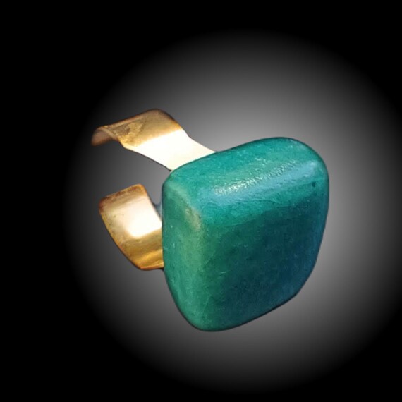 One-of-a-kind ceramic ring
