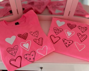 Camiseta de corazón