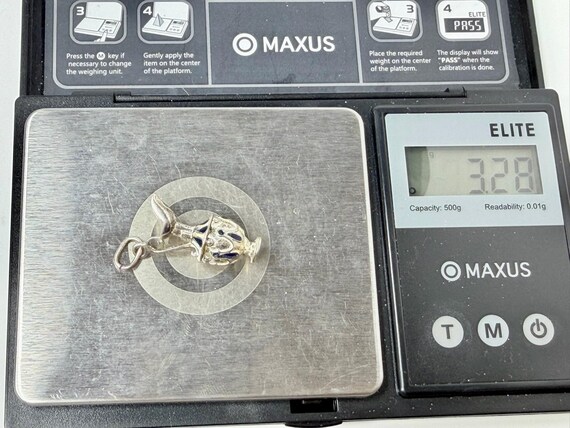 Sterling Silver Pitcher Charm - image 9