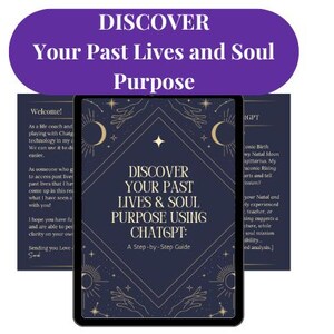 Scopri le tue vite passate e lo scopo della tua anima usando ChatGPT – Guida PDF di astrologia