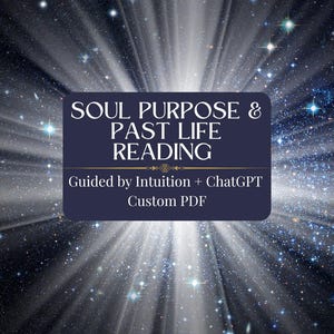 Lectura del propósito del alma y vidas pasadas - Guiada por ChatGPT