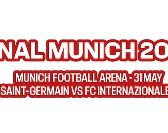 Finale de la ligue des champions 2025 psg vs inter Milan, détails du match pour le maillot de football. Le foot. Finale. Football
