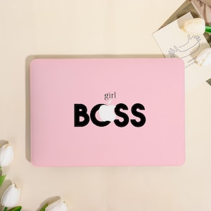 Creative Pink Pattern Custom MacBook Protective Case for Mac Air 15/13,Pro 16/15/14/13,Ret 15/13,Apple Laptop Sleeve Cover,Custom Gift