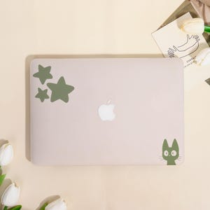 Star-Cat Healing Style MacBook Protective Case for MacBook Air 15/13,Pro 16/15/14/13,Ret 15/13,Apple Laptop Sleeve Cover,Customized Gifts