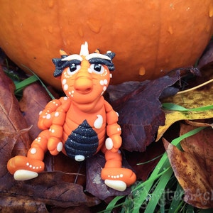 Polymer Clay Dragon &#39;Hall O Een&#39; - Limited Edition Collectible