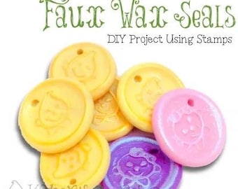 HOJA DE TRABAJO DE SELLO DE CERA FALSA Tutorial de Katie Oskin de KatersAcres