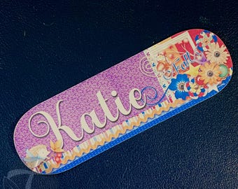 Fall Colors - NEARLY FALL - Autumn Feeding Tube Pump Sticker for Infinity Pump - Customizable with Your Name - Made to Order