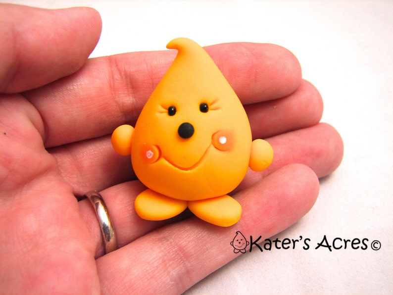 The Original PARKER Polymer Clay Miniature Figurine Whimsical Character image 4