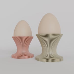 Easter Decor 3D Print File Easter Egg Holder STL 3D Print Egg Stand Decor Figurine Easter Gift