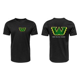 Classic Warrior Logo Front and back