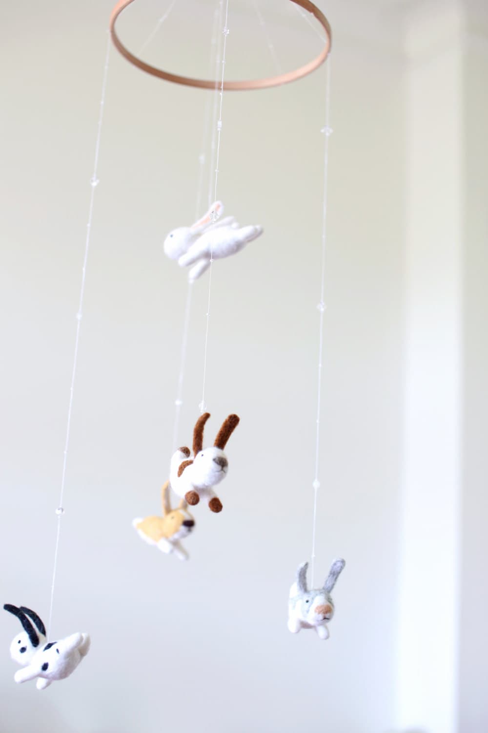 Bunny Lit Mobile, Mobile Pépinière Pour Les Bébés