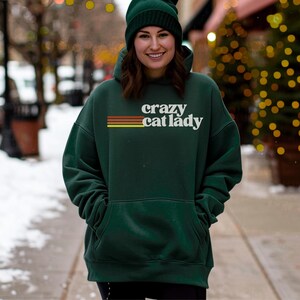 Crazy Cat Lady Gildan volwassen hoodie, Arteful Cat Gifte, C atful, Momful Cat Gifte, begaafd-voor kattenliefhebbers, kattendamesshirt, T-shirt voor kattendames