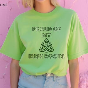 Irish Roots Celtic Knot Tee - St Patrick&#39;s Day Unisex Gildan Shirt