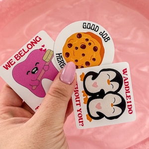 Punny Sticker Sammlung | Wasserflasche Aufkleber | Vinyl Wasserfest | Personalisiertes Geschenk Gestanzt
