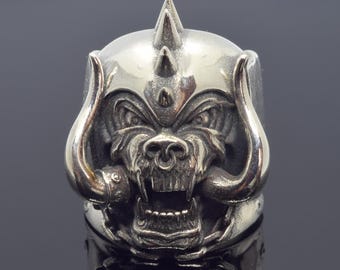 MOTORHEAD Warpig 3D Buckle Vintage Dead Stock Iron Fist