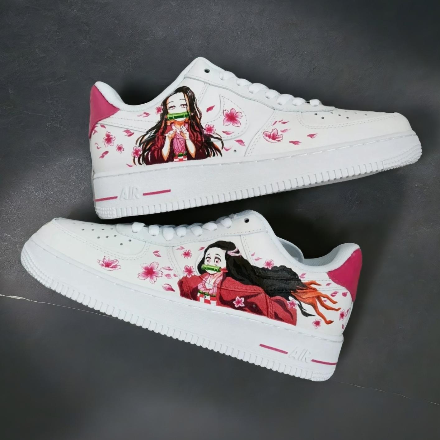 Zenitsu Tanjiro Nike Shoes Nuovovoi Demon Anime Slay Custom Anime