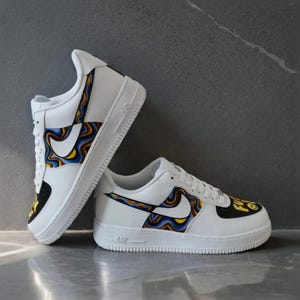 AF1 customs/ Unisex sneaker /Custom Kicks/ Inspired Shoes/ Customized Sneaker/ Hand-painted / Personalized gift, BBC1