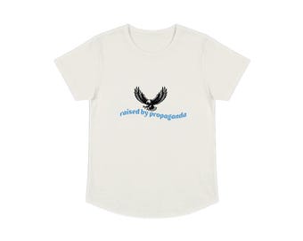 Women's Relaxed Tri-Blend Scoop Neck PROPAGANDA T-Shirt