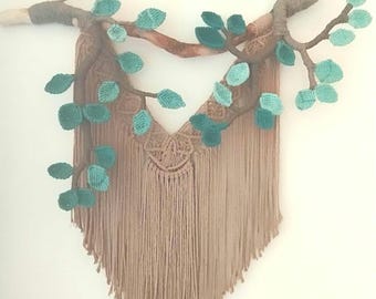 Decorazione murale - Macramè