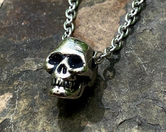 Human Skull Necklace Forever Made in NYC