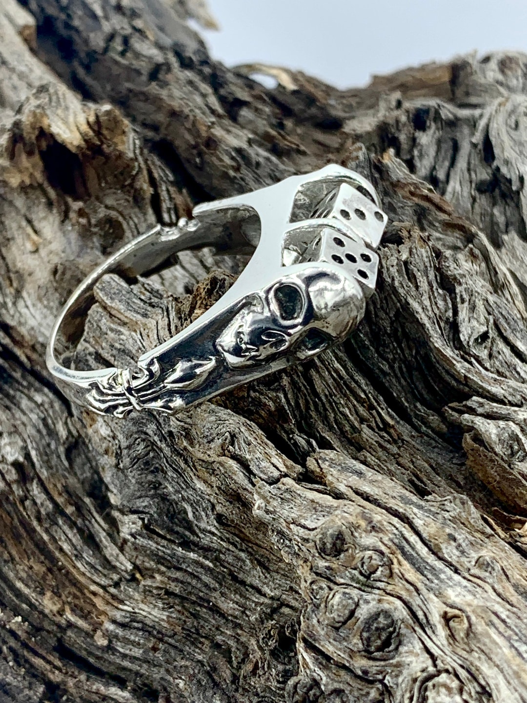 Number (N)ine S/S 2005 Nightcrawler Bejeweled Silver Skull