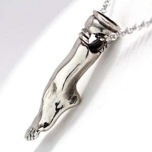 The Left Foot necklace Blue Bayer Design NYC