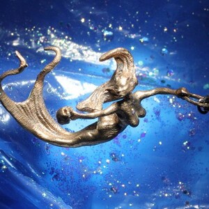 Mermaid Necklace, Bronze Made in NYC image 3