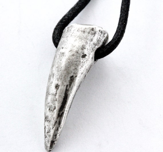 crocodile tooth necklace