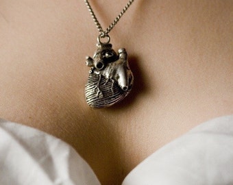 Anatomical Heart Necklace  Made in NYC buy online
