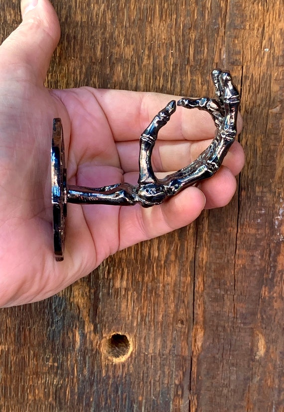 Cigarette Holder Dragon Ring Rack Metal Finger Clip Hand Rack Men Gadget  Gift