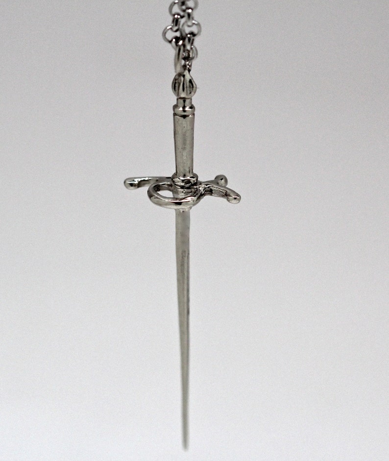 Needle Sword Necklace Game of Thrones Inspited Sword Needle Sword Necklace Game of Thrones Inspited Sword
