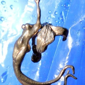 Mermaid Necklace, Bronze Made in NYC image 4