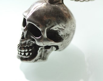 Skull Necklace  Made in NYC