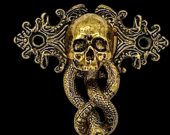 Mark of the dark wall hook gold plated made in NYC